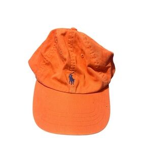 Polo Ralph Lauren Hat Pink Blue Pony Baseball Cap Strapback Adjustable OSFM